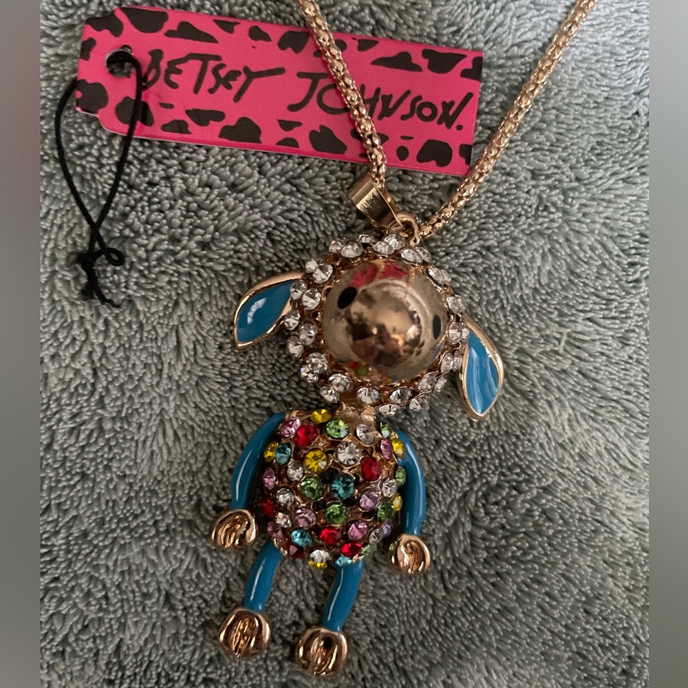 Betsy Johnson Lamb Necklace